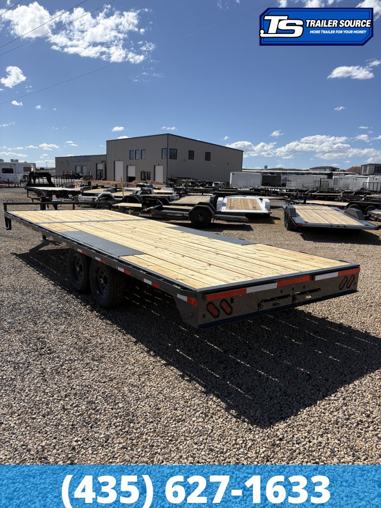 8.5x24 Lamar F8 Deckover Equipment Trailer - 14K GVWR -