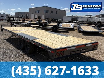 8.5x24 Lamar F8 Deckover Equipment Trailer - 14K GVWR -