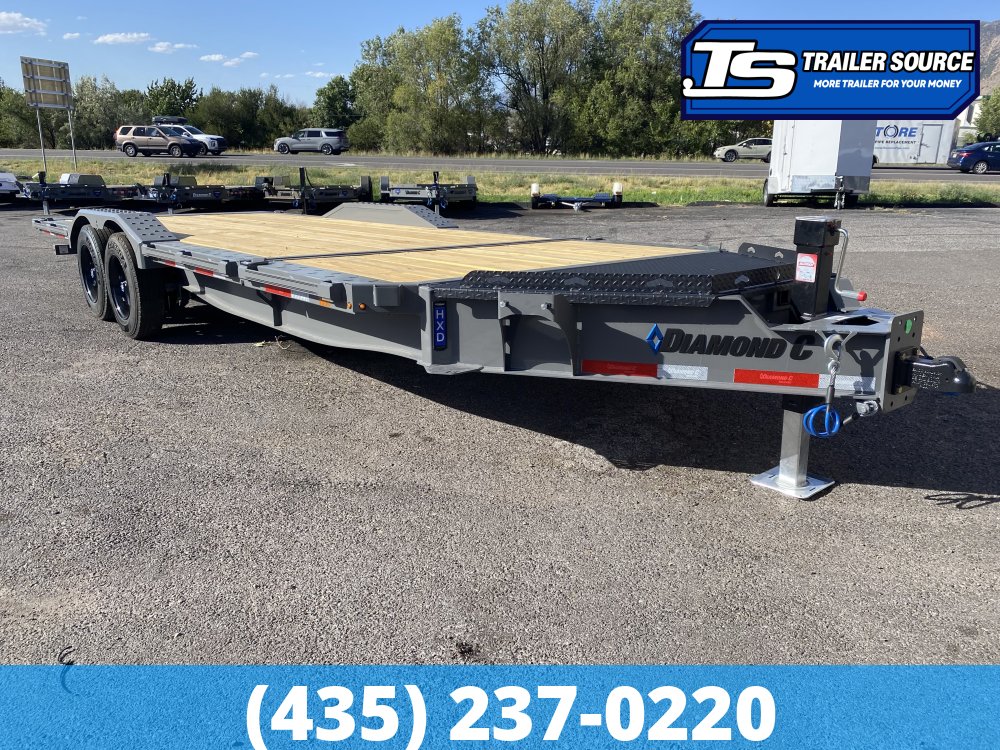 8.5x22 Diamond C HXD 208 Wide Body w/ Drive Over Fenders Tilt