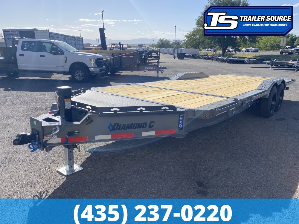 8.5x22 Diamond C HXD 208 Wide Body w/ Drive Over Fenders Tilt