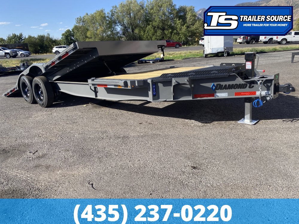 8.5x22 Diamond C HXD 208 Wide Body w/ Drive Over Fenders Tilt