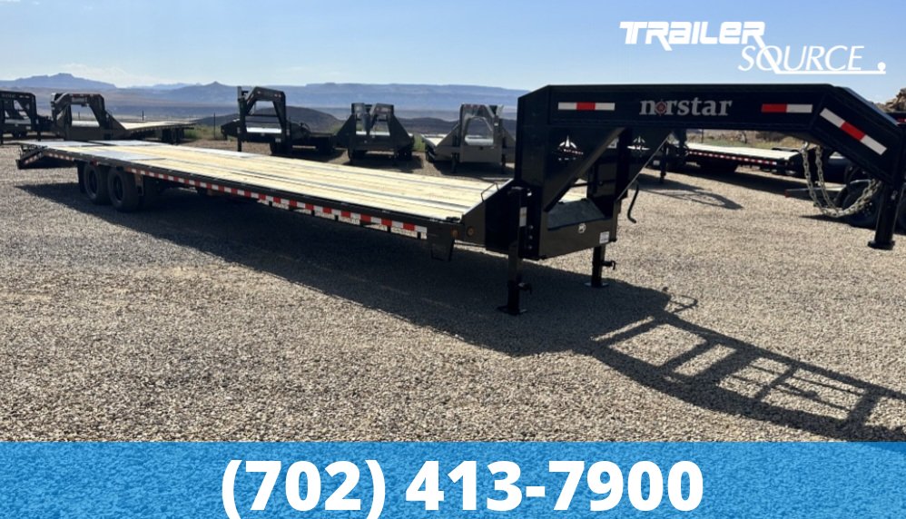 8.5x40 Norstar Iron Bull FXG 40' 22K Gooseneck