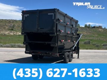 7x14 Maxx-D ROX Roll Off Dumpster Gooseneck 17.5K Utility