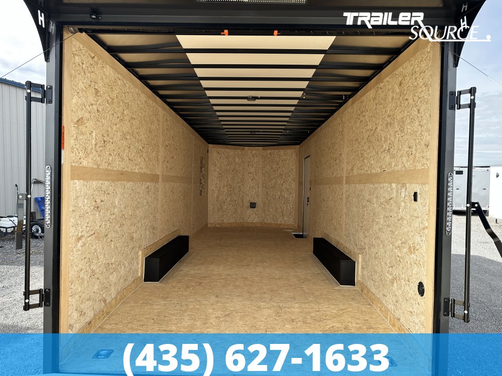 8.5x24 Haulmark Transport 7'6" Interior 10K Tandem Axle Enclosed Cargo