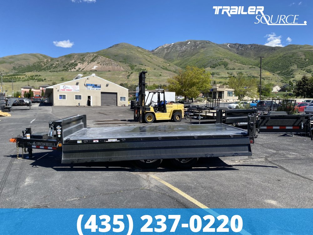 8.5x16 Iron Bull DDP 14K Dump Trailer