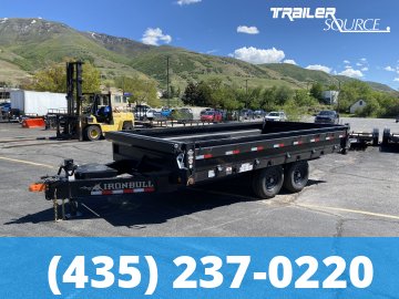 8.5x16 Iron Bull DDP 14K Dump Trailer
