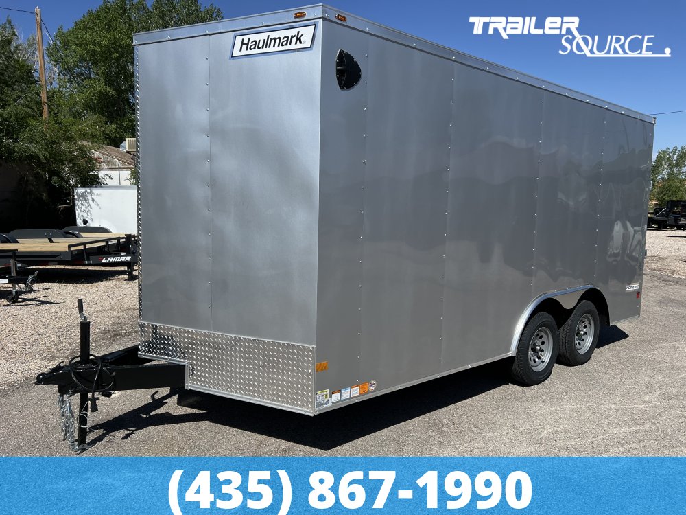 8.5x16 Haulmark Passport DELUXE 7'0" Interior 7K Tandem Axle Enclosed Cargo