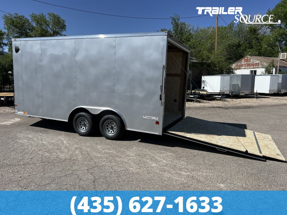 8.5x16 Haulmark Passport DELUXE 7'0" Interior 7K Tandem Axle Enclosed Cargo