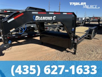 7x24 Diamond C HDT-GN 307 24K Gooseneck Tilt