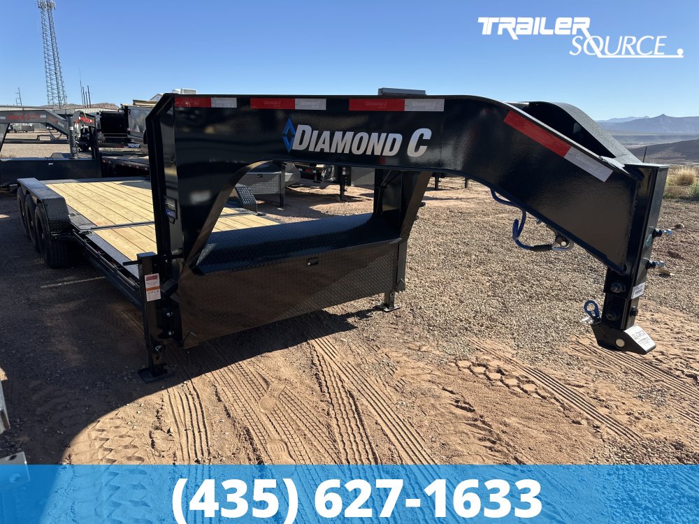 7x24 Diamond C HDT-GN 307 24K Gooseneck Tilt