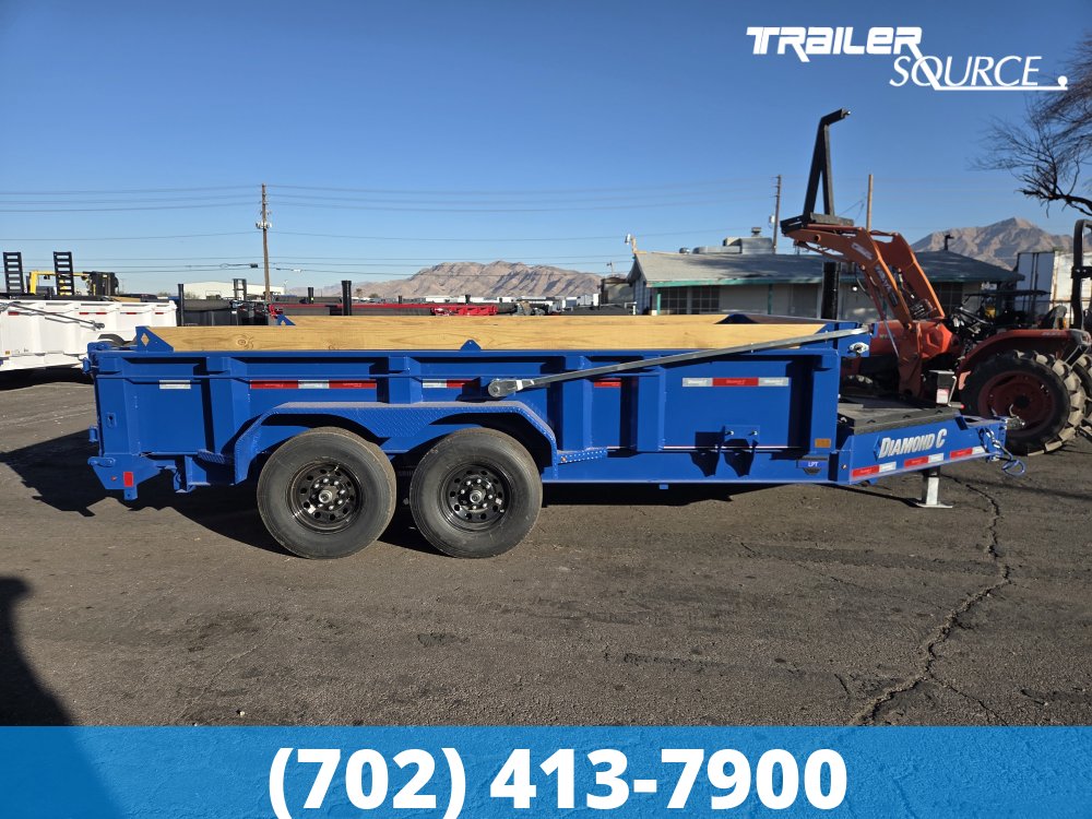 7x14 Diamond C LPT 207  15.5K Dump