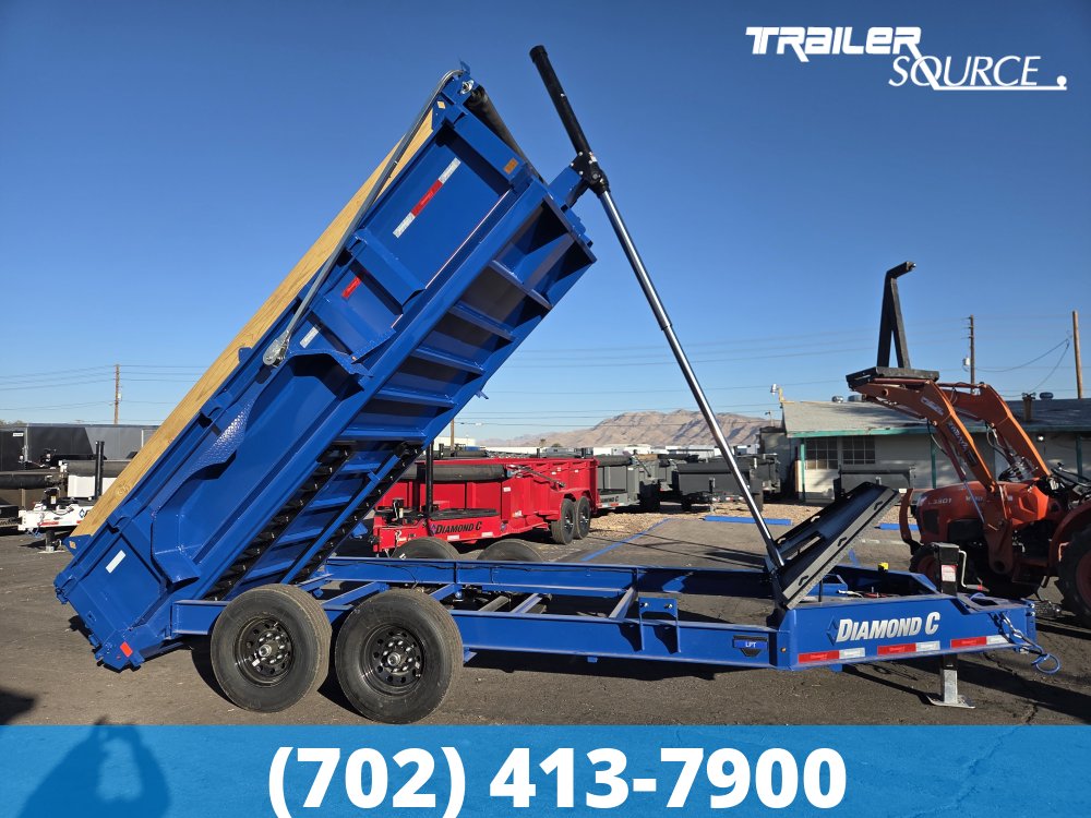 7x14 Diamond C LPT 207  15.5K Dump