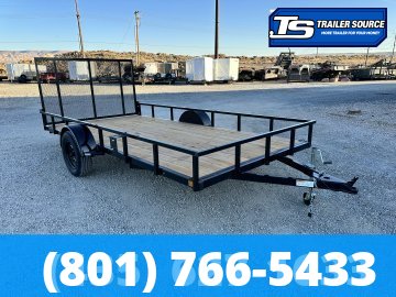 7x12 Built MAX Series ATV Trailer - 3.5K GVWR - Ramp Gate
