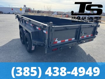 6.5x12 Lamar DM Dump Trailer - 18" Sides - 10K GVWR -