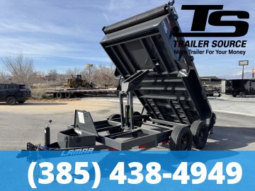 6.5x12 Lamar DM Dump Trailer - 18" Sides - 10K GVWR -