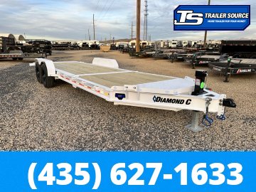 7x22 Diamond C HDT 207 Tilt Trailer - 15.5K GVWR -