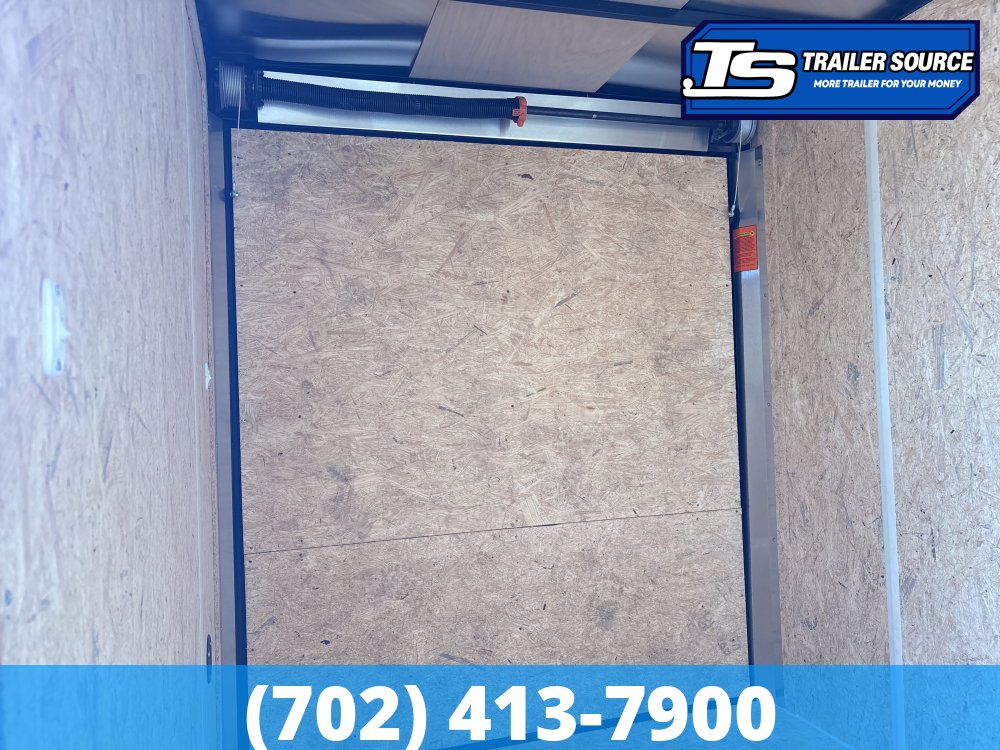 6x10 Look ST DLX Enclosed Cargo Trailer - 6'6" Interior - 3.5K GVWR - .080 PolyCor, 16" Cross Member Upgrade, Rear Spoiler w/ Load Lights