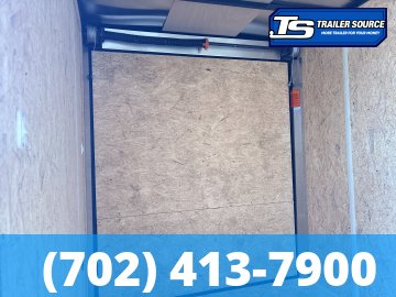 6x10 Look ST DLX Enclosed Cargo Trailer - 6'6" Interior - 3.5K GVWR - .080 PolyCor, 16" Cross Member Upgrade, Rear Spoiler w/ Load Lights