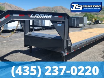 8.5x40 Lamar H8 Gooseneck Wide Body w/ Drive Over Fenders Equipment