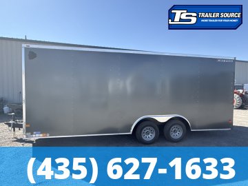 8.5x20 Wells Cargo Fast Trac Deluxe Enclosed Cargo Trailer - 7'0" Interior - 7K GVWR - .080 PolyCor, Dovetail