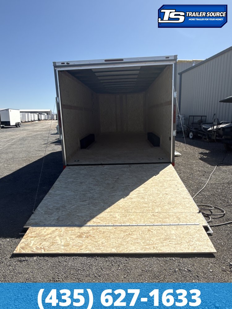 8.5x20 Wells Cargo Fast Trac Deluxe Enclosed Cargo Trailer - 7'0" Interior - 7K GVWR - .080 PolyCor, Dovetail