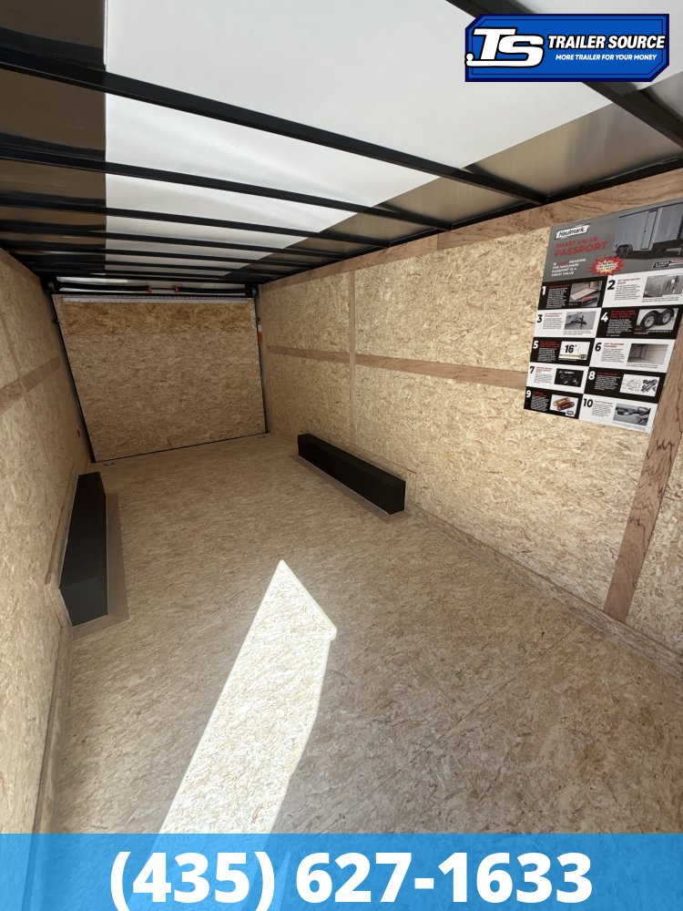8.5x20 Wells Cargo Fast Trac Deluxe Enclosed Cargo Trailer - 7'0" Interior - 7K GVWR - .080 PolyCor, Dovetail