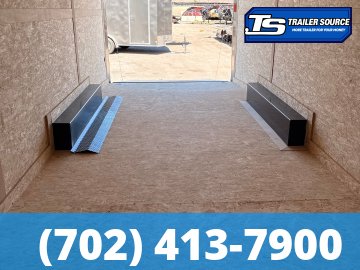 8.5x24 Haulmark Passport DELUXE Enclosed Cargo Trailer - 7'0" Interior - 10K GVWR - .080 PolyCor, Dovetail