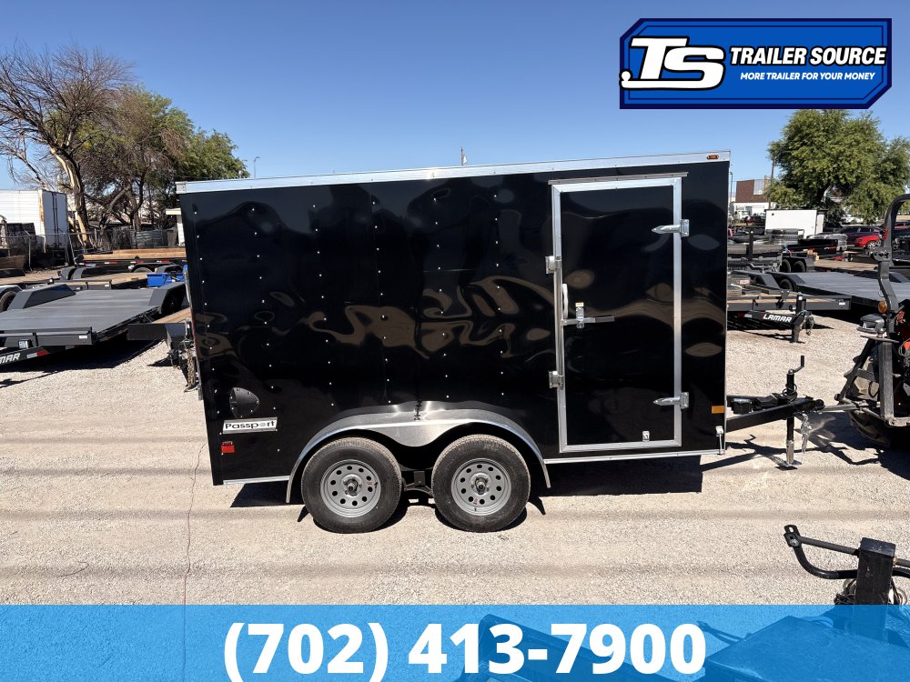 6x12 Haulmark Passport Enclosed Cargo Trailer - 6'6" Interior - 7K GVWR -