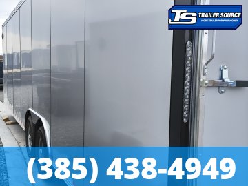 8.5x28 Wells Cargo Road Force Enclosed Cargo Trailer - 7'6" Interior - 12K GVWR - .080 PolyCor, Rear Spoiler w/ Load Lights
