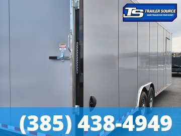 8.5x28 Wells Cargo Road Force Enclosed Cargo Trailer - 7'6" Interior - 12K GVWR - .080 PolyCor, Rear Spoiler w/ Load Lights