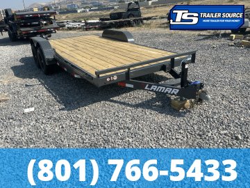 7x18 Lamar CC Flatbed Car Hauler