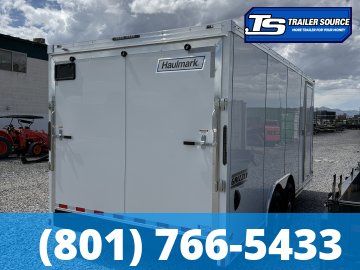 8.5x18 Haulmark Grizzly HD Enclosed Cargo Trailer - 7'0" Interior - 14K GVWR - .080 PolyCor, 12" Cross Member Upgrade, Double 3/4 Floor