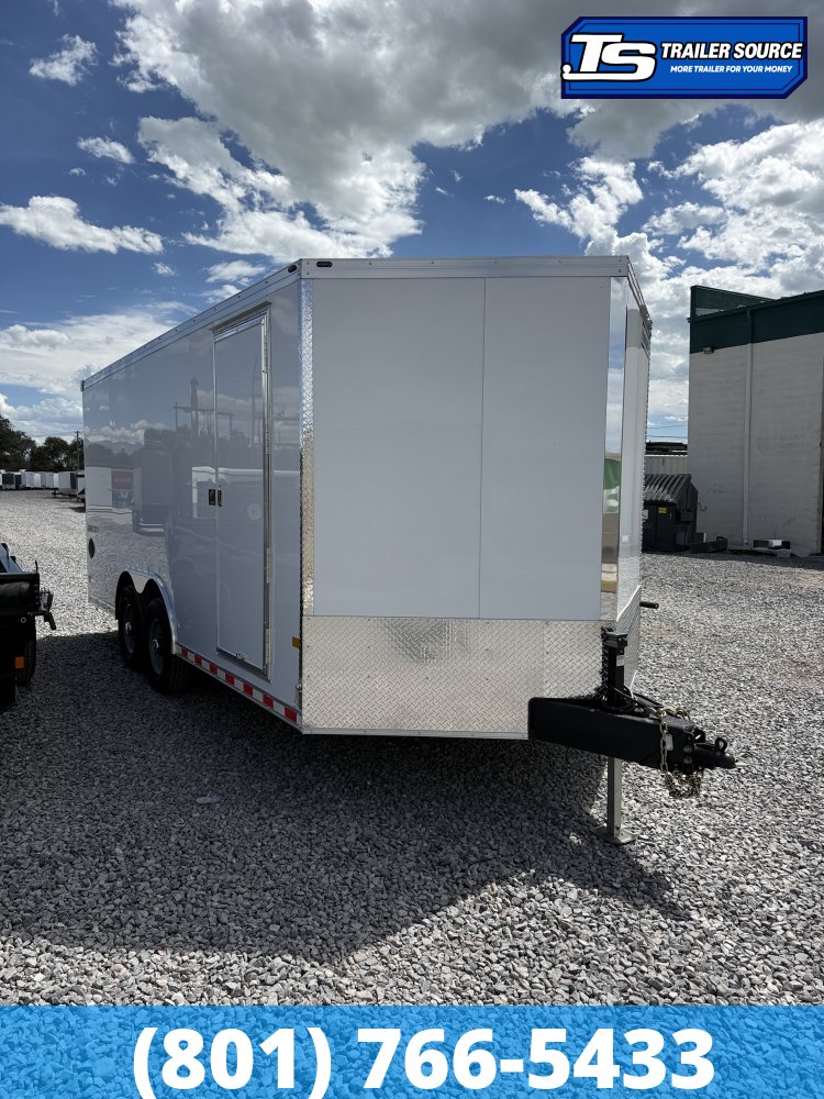8.5x18 Haulmark Grizzly HD Enclosed Cargo Trailer - 7'0" Interior - 14K GVWR - .080 PolyCor, 12" Cross Member Upgrade, Double 3/4 Floor