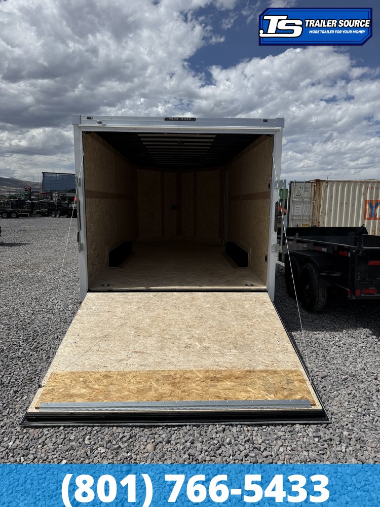 8.5x18 Haulmark Grizzly HD Enclosed Cargo Trailer - 7'0" Interior - 14K GVWR - .080 PolyCor, 12" Cross Member Upgrade, Double 3/4 Floor