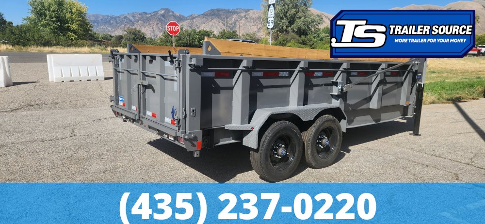 7x16 Diamond C LPT-GN 210 Gooseneck Dump