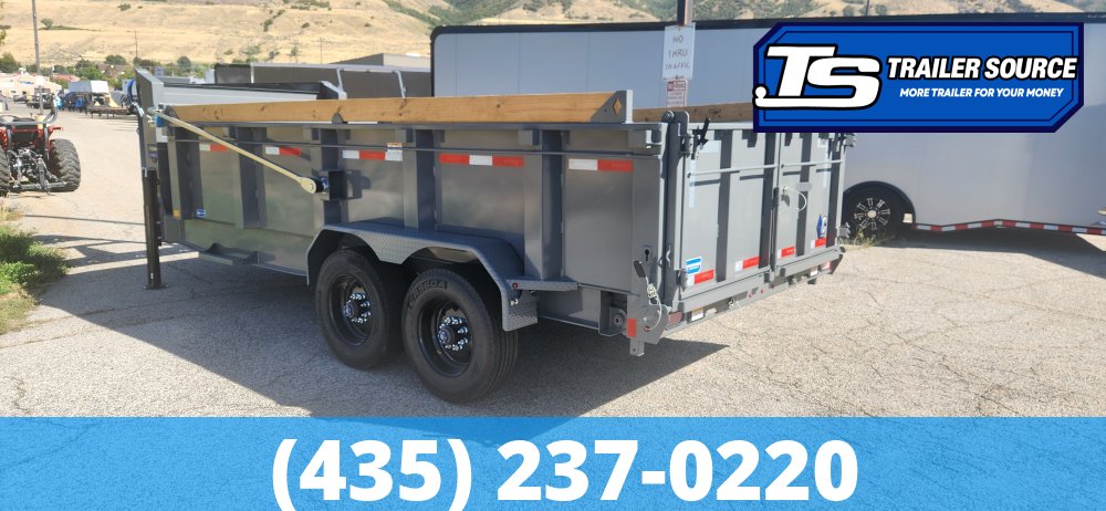 7x16 Diamond C LPT-GN 210 Gooseneck Dump