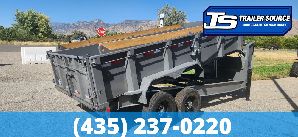 7x16 Diamond C LPT-GN 210 Gooseneck Dump