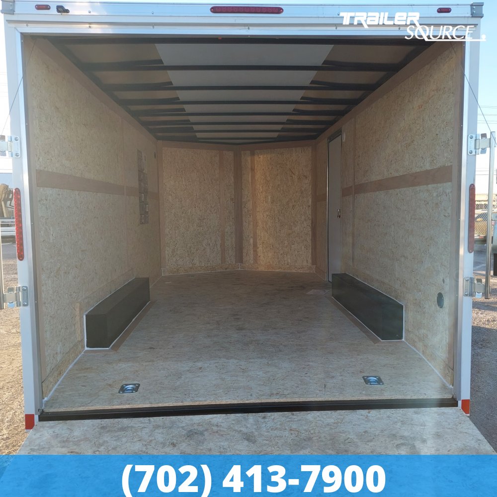 8.5x16 Wells Cargo Fast Trac Deluxe 7'0" Interior Single Axle Enclosed Cargo