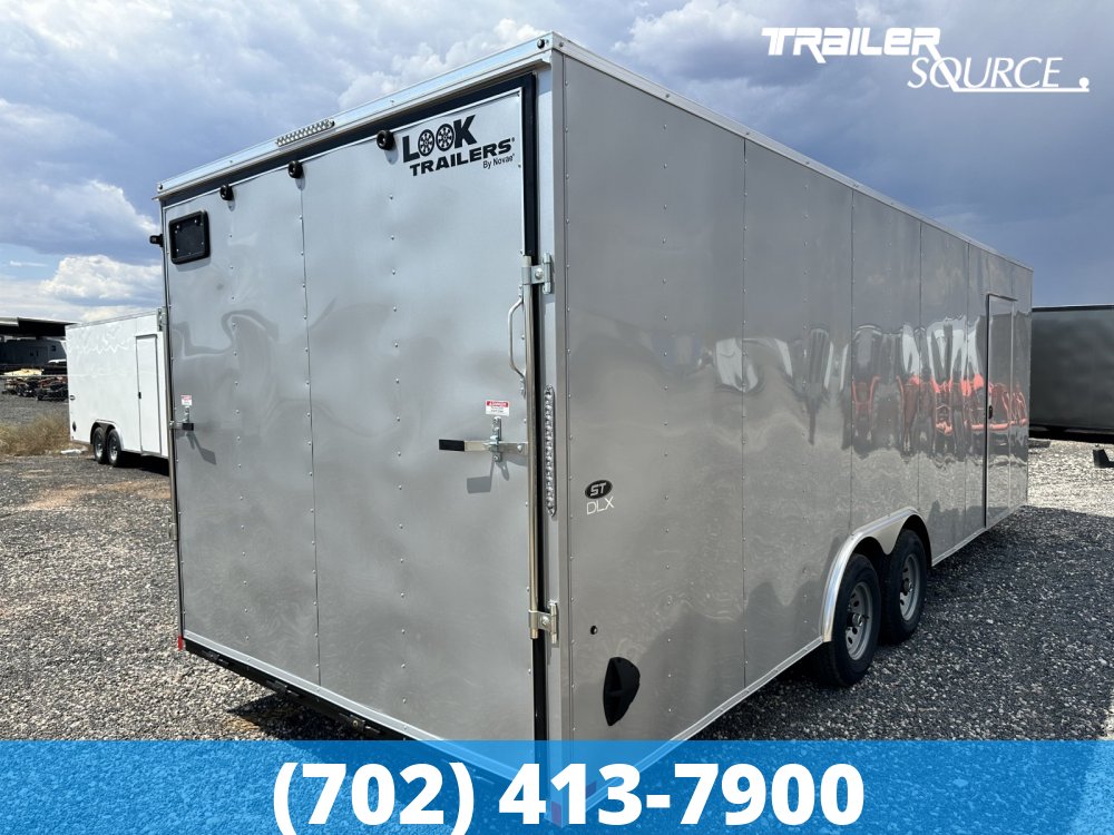 8.5x24 Look ST DLX 7'0" Interior 10K Tandem Axle Enclosed Cargo