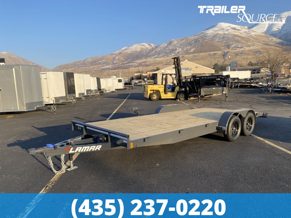 7x20 Lamar Car Hauler 7K Car Hauler Trailer