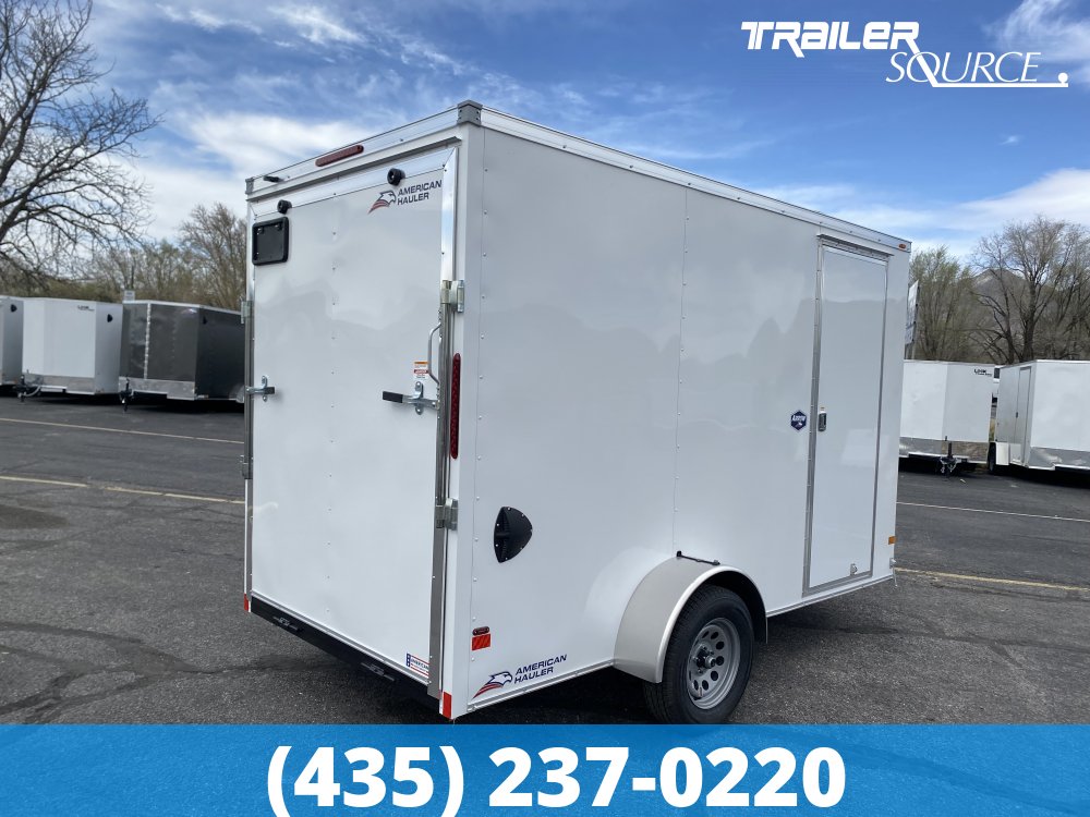6x12 American Hauler Arrow Deluxe 7'0" Interior Single Axle Enclosed Cargo