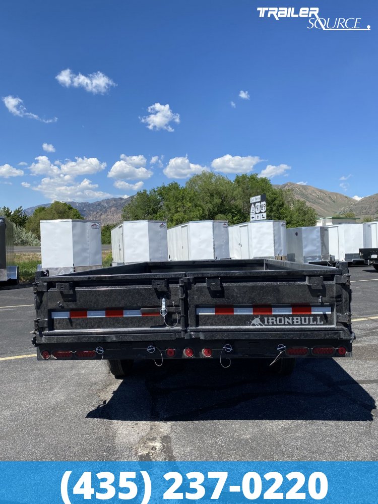 8.5x16 Iron Bull DDP 14K Dump Trailer