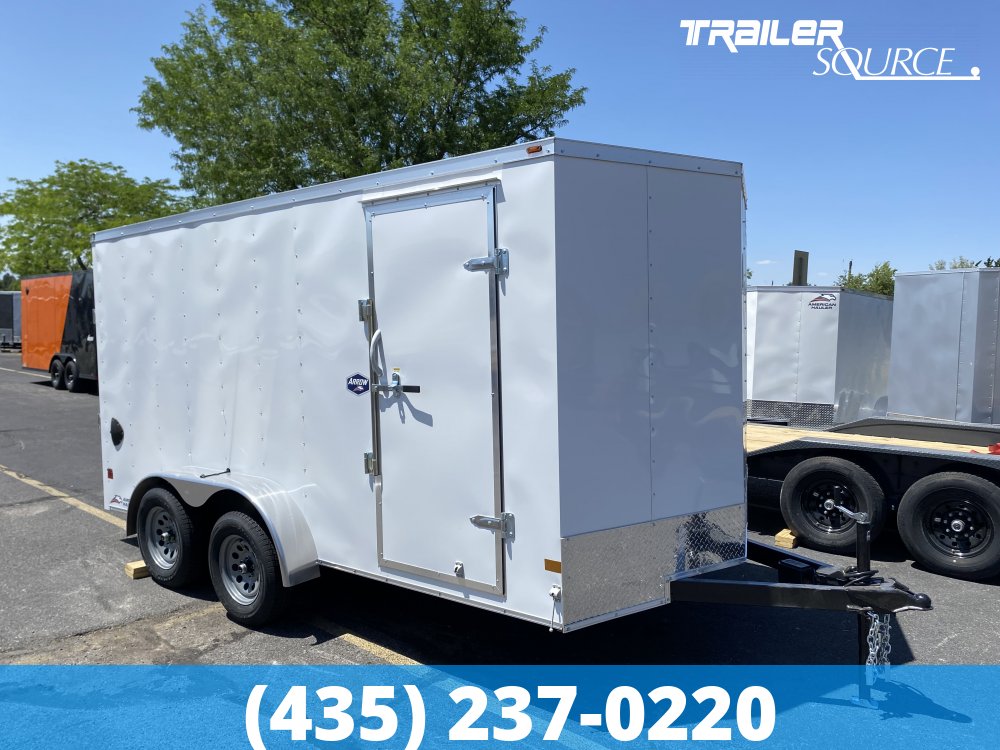 7x14 American Hauler Arrow 6'6" 7K Tandem Axle Enclosed Cargo