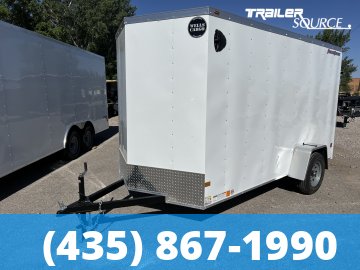 6x12 Wells Cargo FastTrac 6'6" Interior Single Axle Enclosed Cargo