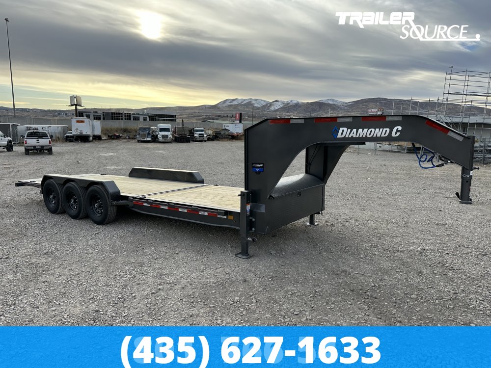 7x24 Diamond C HDT-GN 307 24K Gooseneck Tilt