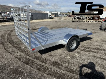 7x12 Alcom Flex Haul Utility Utility Trailer - 3.5K GVWR Alloy Wheels