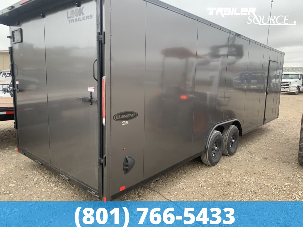 8.5x26 Look Element SE 7'0" Interior 10K Tandem Axle Enclosed Cargo