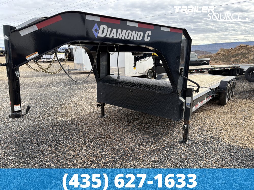 7x26 Diamond C HDT 307 Gooseneck Tilt