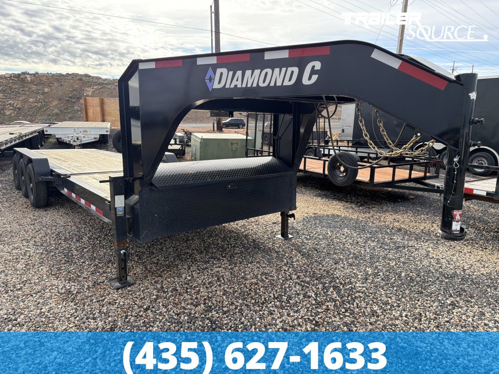 7x26 Diamond C HDT 307 Gooseneck Tilt
