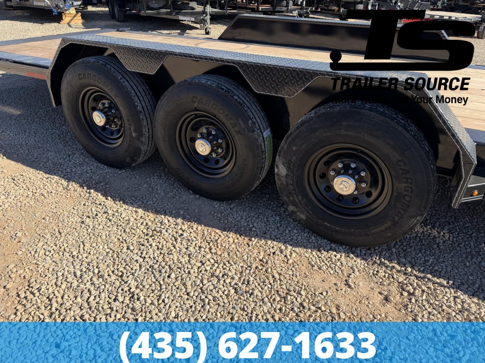 7x24 Double A Pro Series CT Tilt Trailer - 23K GVWR - Torsion Axles